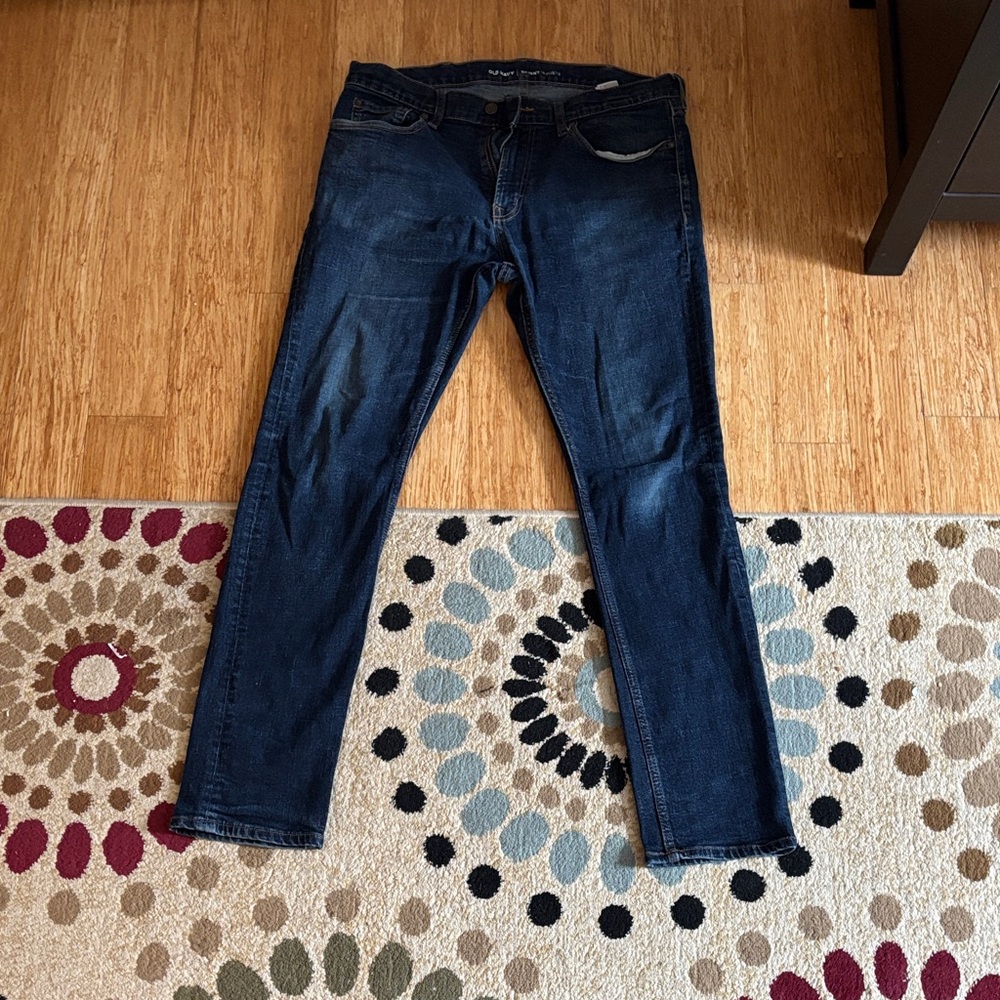 Old Navy Dark Blue Skinny Jeans for Men